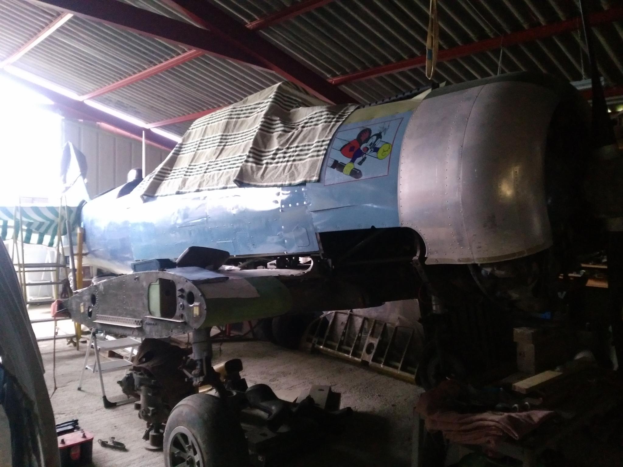 SNJ en cours de restauration